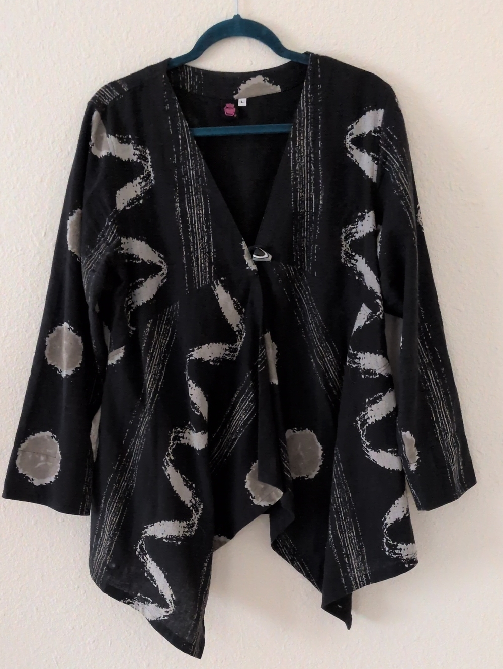Cupcake International Asymmetrical Blazer Jacket Size Large